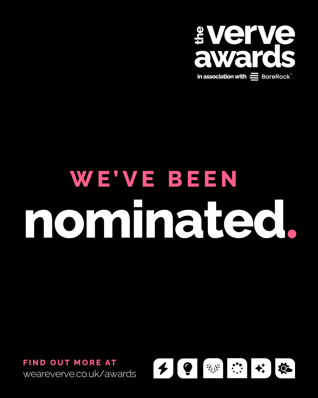 Verve Awards Company Nominee