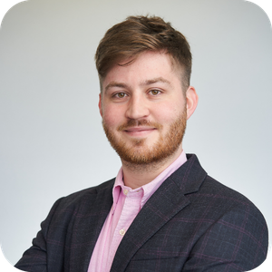 A photograph of Luca Gilfillan