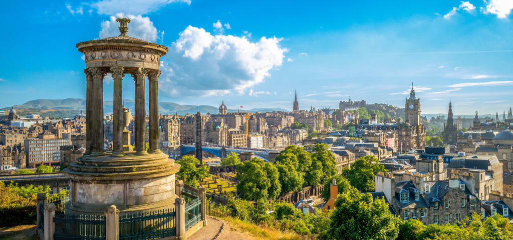 A photo of Edinburgh, which has made our list of the seven best cities to retire in.